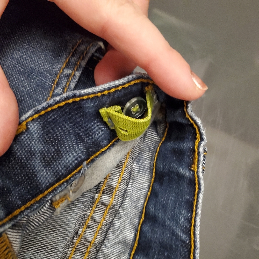 Snap button jeans - Picture 2 of 5